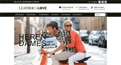 Desktop Screenshot of leatherbelove.com